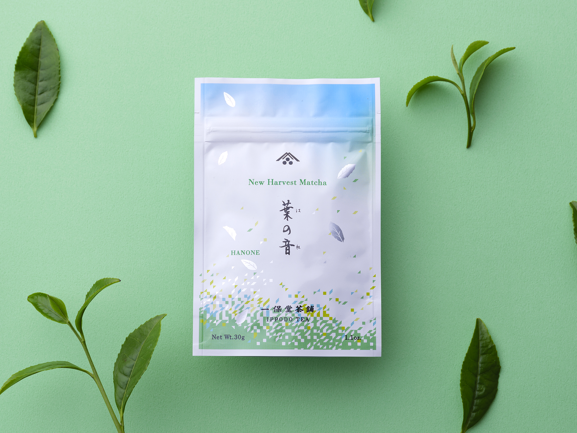 【商品】7/1発売　夏限定抹茶「葉の音（はのね）」