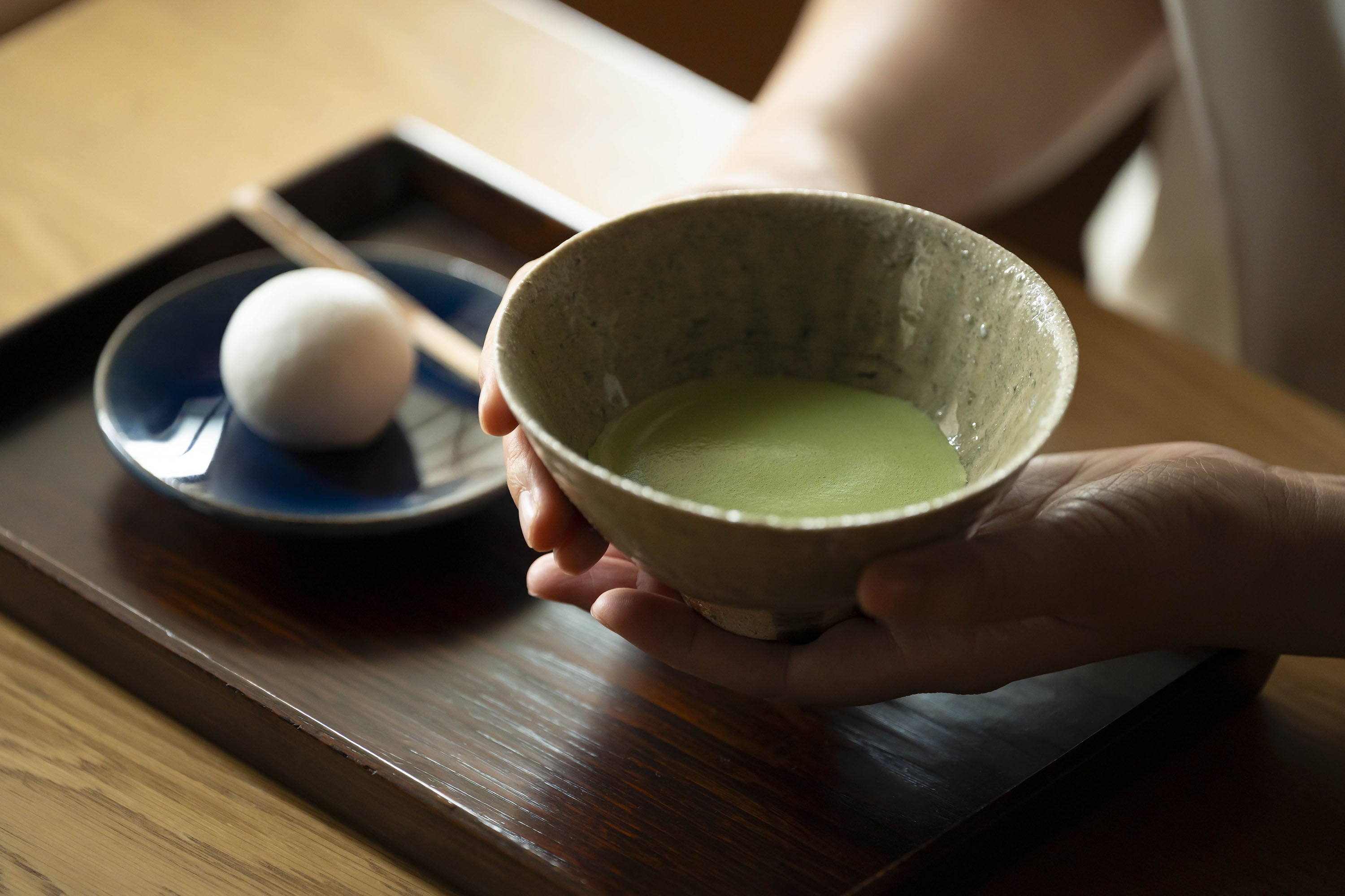 【青山店】喫茶室・限定メニュー「新春特別抹茶 駒昔」