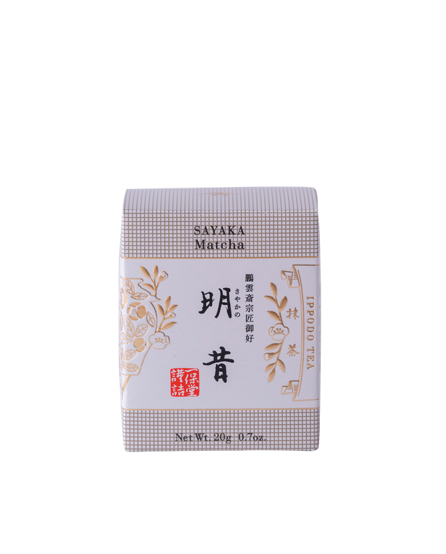 抹茶 明昔(さやかのむかし)20g箱