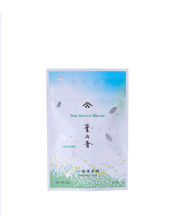 【販売終了】抹茶 葉の音(はのね) 30g袋【7月1日発売・夏季限定】