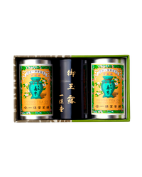 玉露 甘露・煎茶 嘉木2本 (小缶)
