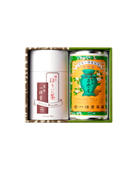煎茶 正池の尾 中缶・極上ほうじ茶 紙筒